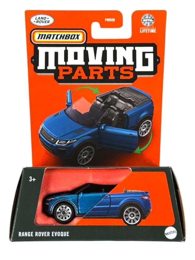 Matchbox Moving Parts Range Rover Evoque imported collection 1:64 Scale