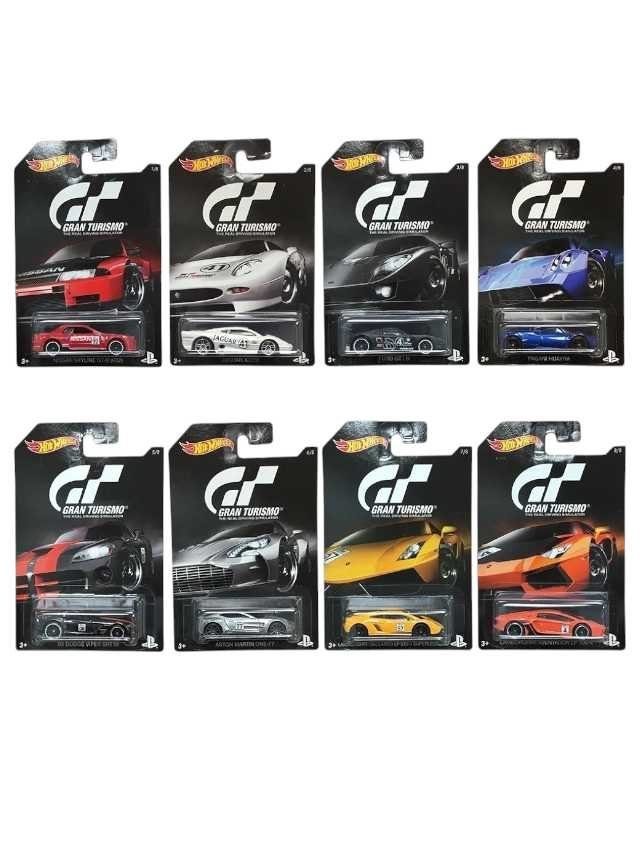 Hotwheels gran tourismo set of 8