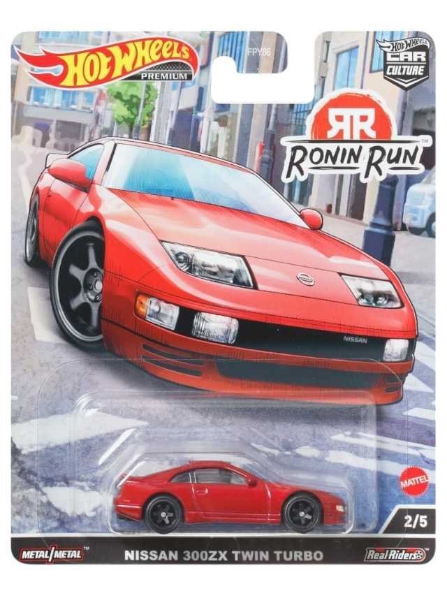 Hotwheels nissan 300zx Twin turbo imported premium 1:64 scale