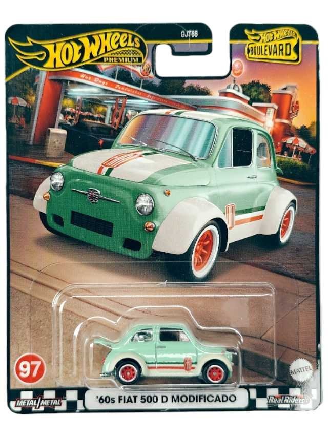Hotwheels 60s Fiat d modificado