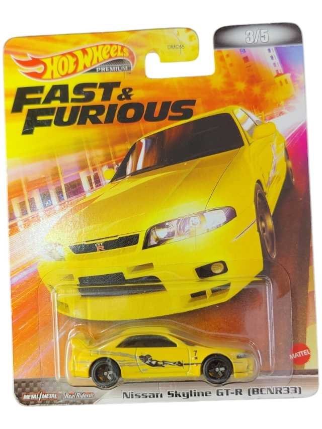 Hotwheels nissan skyline GTR bcnr33