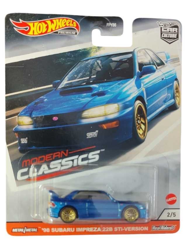 Hotwheels 98 subaru impreza 22b sti- version