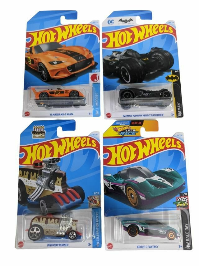 EXCLUSIVE Hot Wheels indian Car Mainlines (179 Each) as set of four