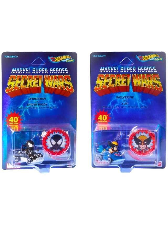 Hot Wheels RacerVerse Marvel Super Heroes Secret Wars Vehicles