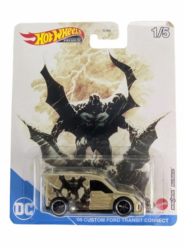 Hotwheels 09 Custom Ford Transit Connect Imported Premium 1:64 Scale