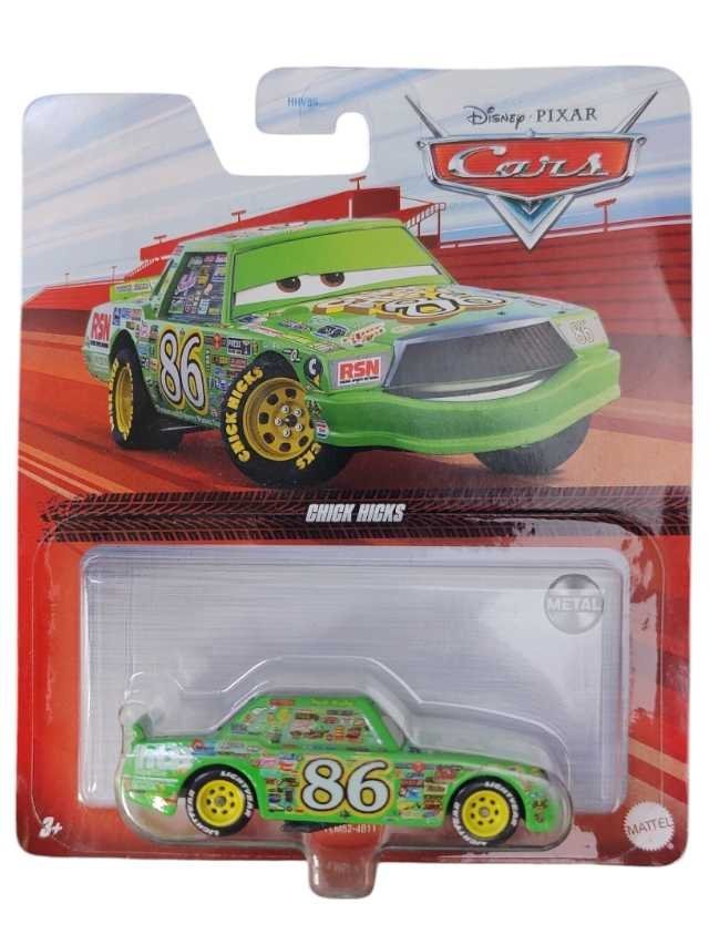 Disney Pixar Cars Chick Hicks #86 Diecast Model Car | Mattel Metal Collectible | Cars Movie Character Toy