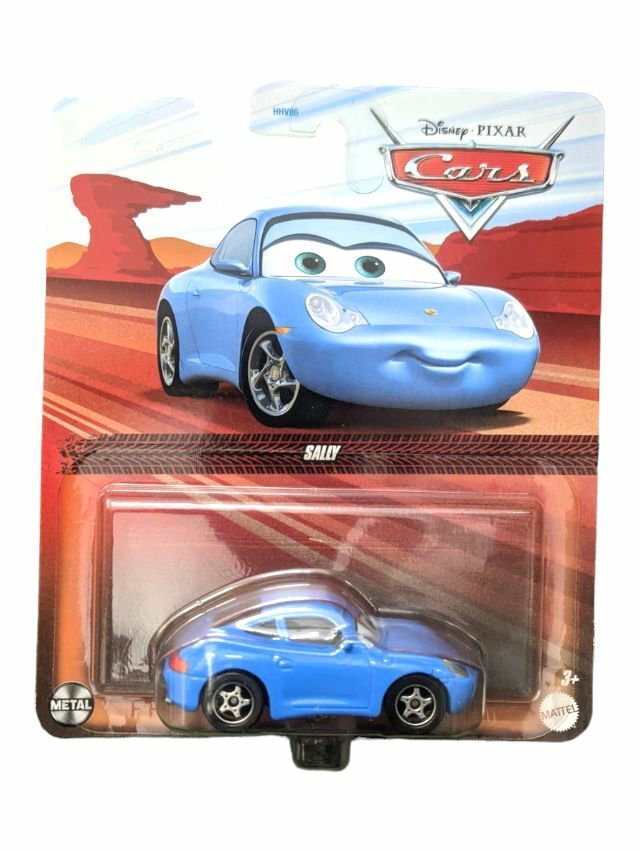 Disney Pixar Cars Sally Die-Cast Toy Car | Metal Body Collectible | Mattel Original | Sealed Blister Pack 1:64 Scale