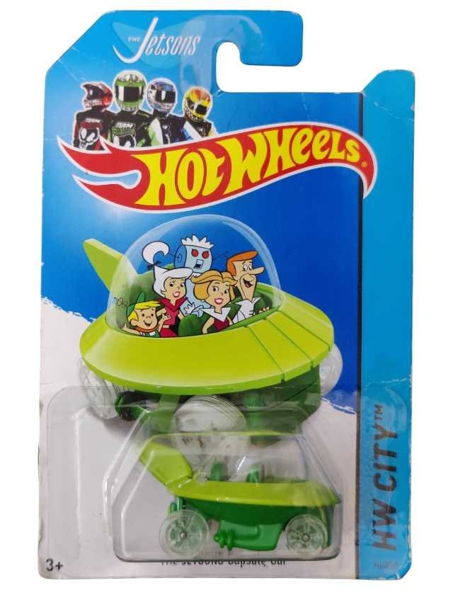 Hotwheels the Jetson capsule car imported mainline 1:64 scale