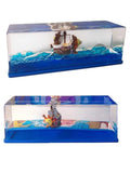 Unsinkable Boat Pirate Ship Model Toys one piece