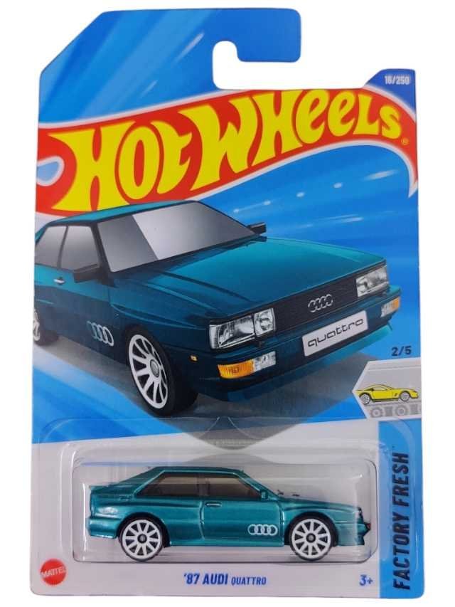 Hotwheels 87 Audi Quattro Imported Mainline Card 1:64 Scale
