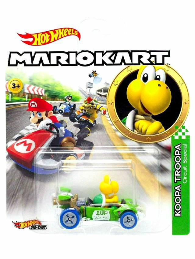 Hotwheels exclusive Mario kart koopa troopa