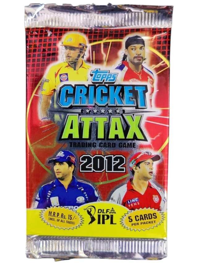 Topps cricket attack cards
