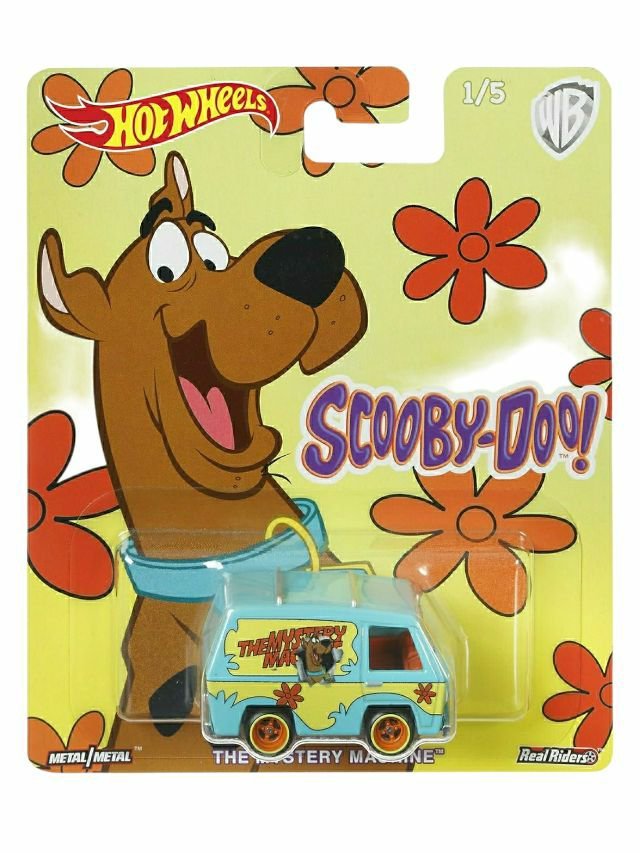 Hotwheels Scooby boo the mystery machine (with Protector)