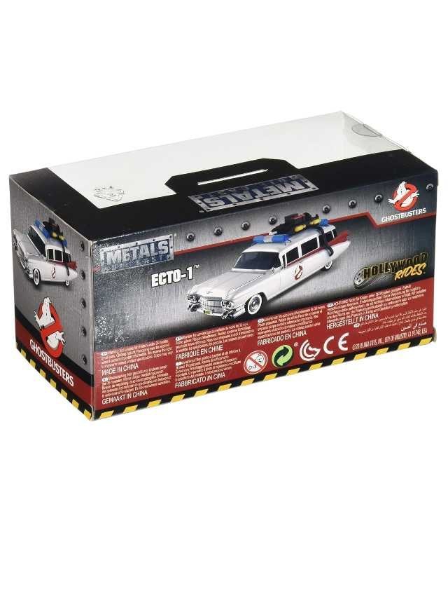 Metals Diecast Hollywood Rides Ecto-1 Ghostbusters 1:43 Scale