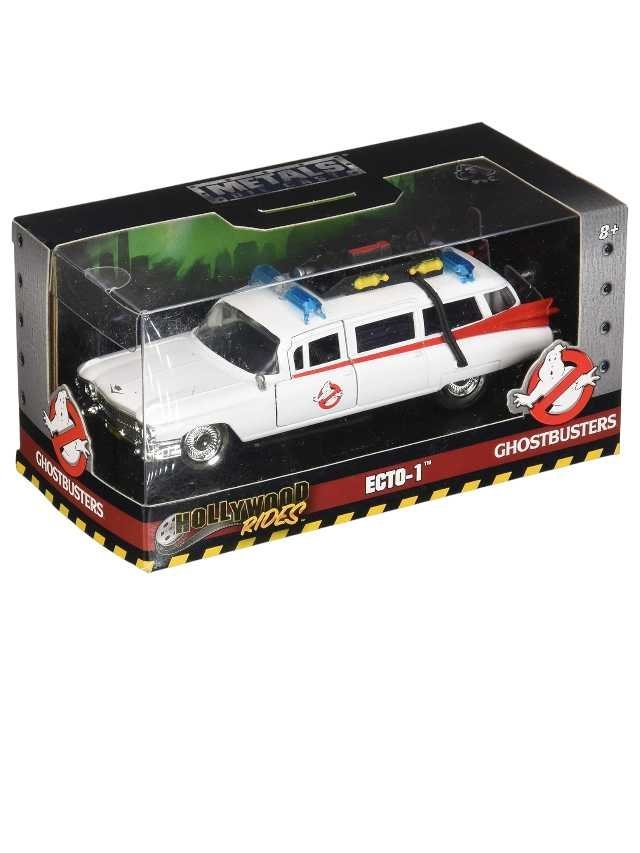 Metals Diecast Hollywood Rides Ecto-1 Ghostbusters 1:43 Scale