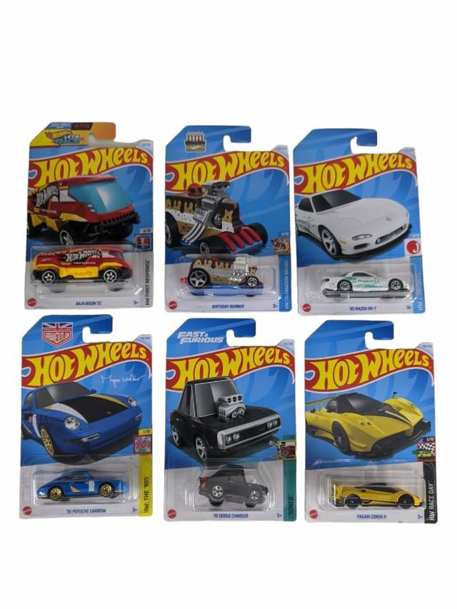 EXCLUSIVE Hot Wheels indian Car Mainlines (179 Each) as set of six
