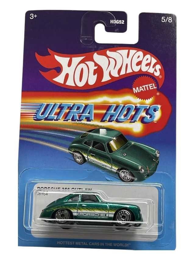Hotwheels ultra Hots Porsche 356 outlaw mainline card art 1:64 scale