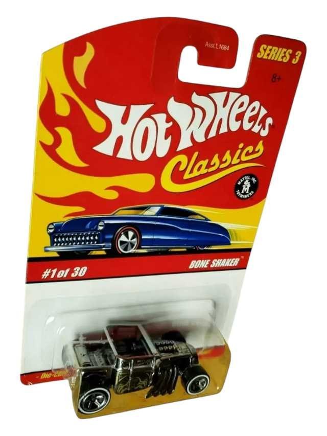 Exclusive hotwheels bone shaker die-cast classic