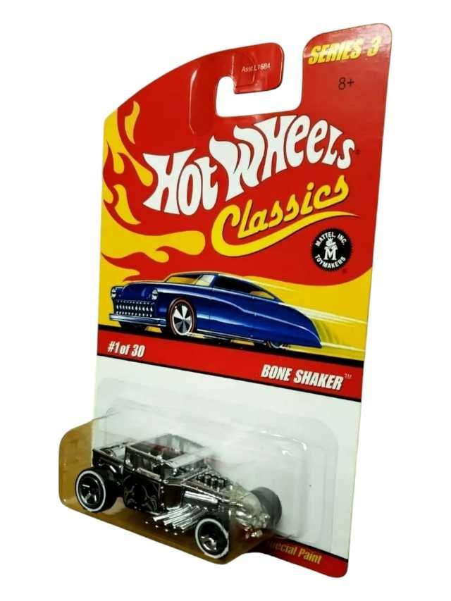 Exclusive hotwheels bone shaker die-cast classic