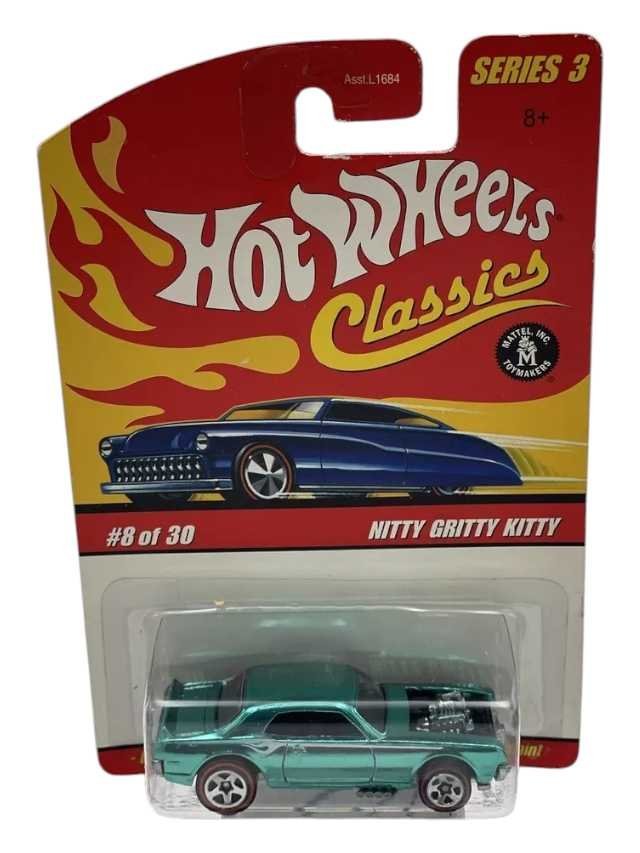 Exclusive Hotwheels Classic Nitty Gritty Kitty Die-cast Chassis