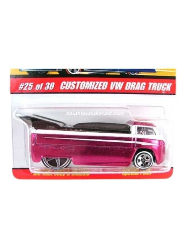 Exclusive Hotwheels Classic customized vw drag truck