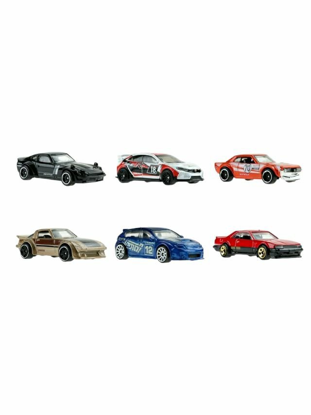 HotWheels Japanese Culture 6 Pack