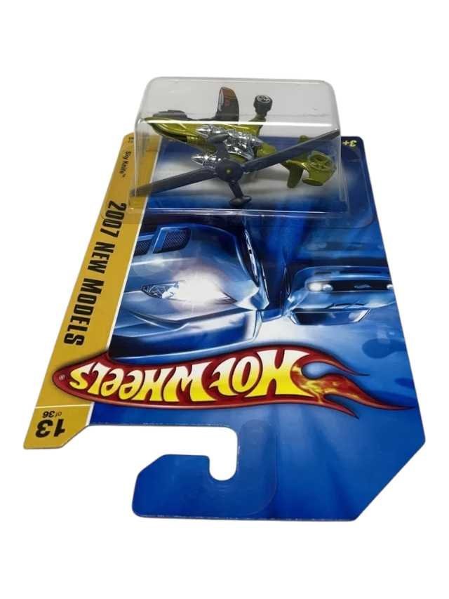 Get Hot Wheels Sky Knife 2007 with Blue Jet Model