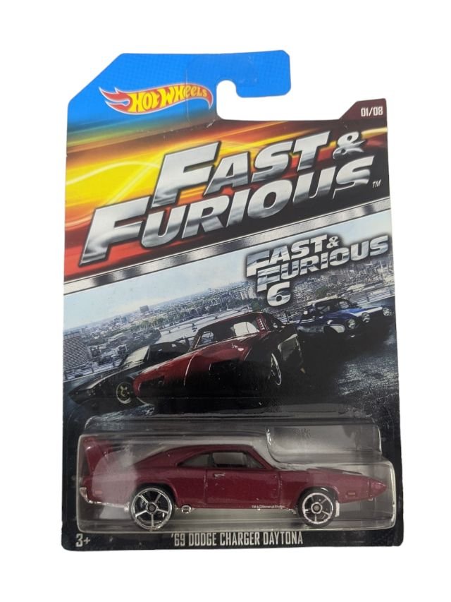 Exclusive Hotwheels Fast & Furious '69 Dodge Charger Daytona