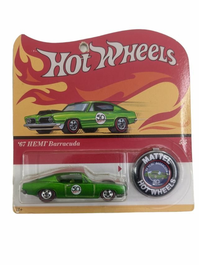 Hotwheels 67 hemi barracuda