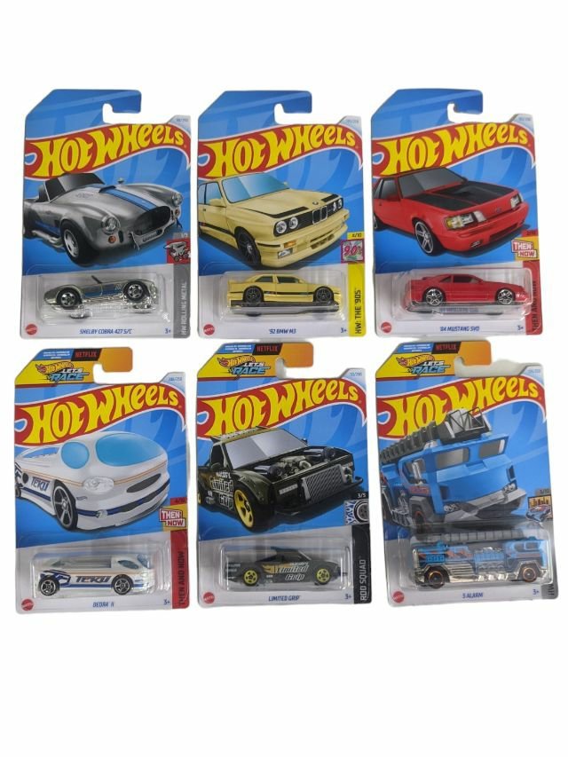 EXCLUSIVE Hot Wheels indian Car Mainlines (179 Each) as set of six