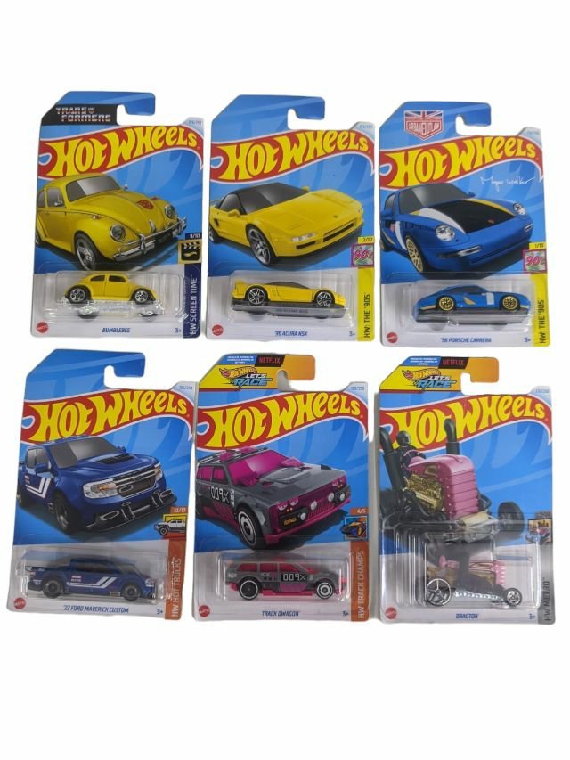 EXCLUSIVE Hot Wheels indian Car Mainlines (179 Each) as set of six