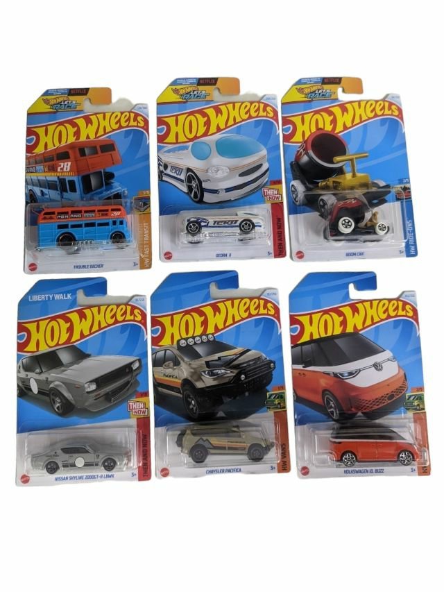 EXCLUSIVE Hot Wheels indian Car Mainlines (179 Each) as set of six