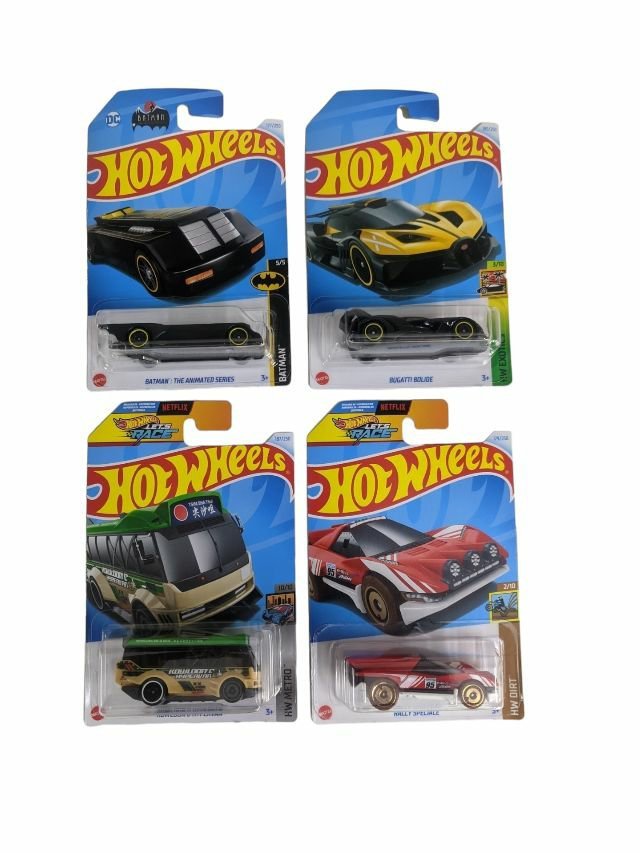 EXCLUSIVE Hot Wheels indian Car Mainlines (179 Each) as set of 4