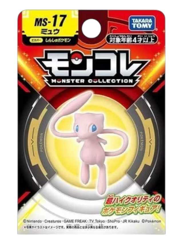 Exclusive Tomica Moncolle MS-17 MEW Pokemon Monster Action Figure New