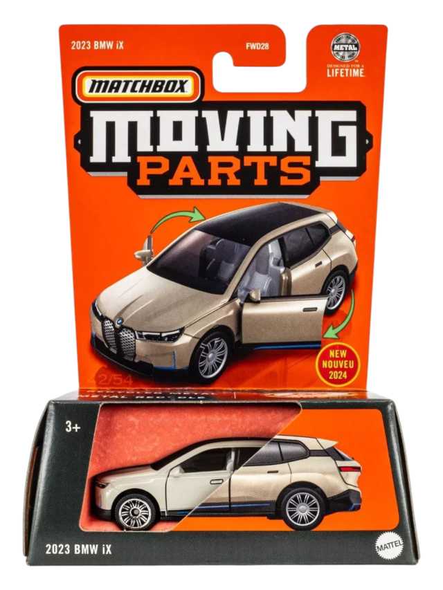 Matchbox Moving Parts. 2023 BMW iX Premium
