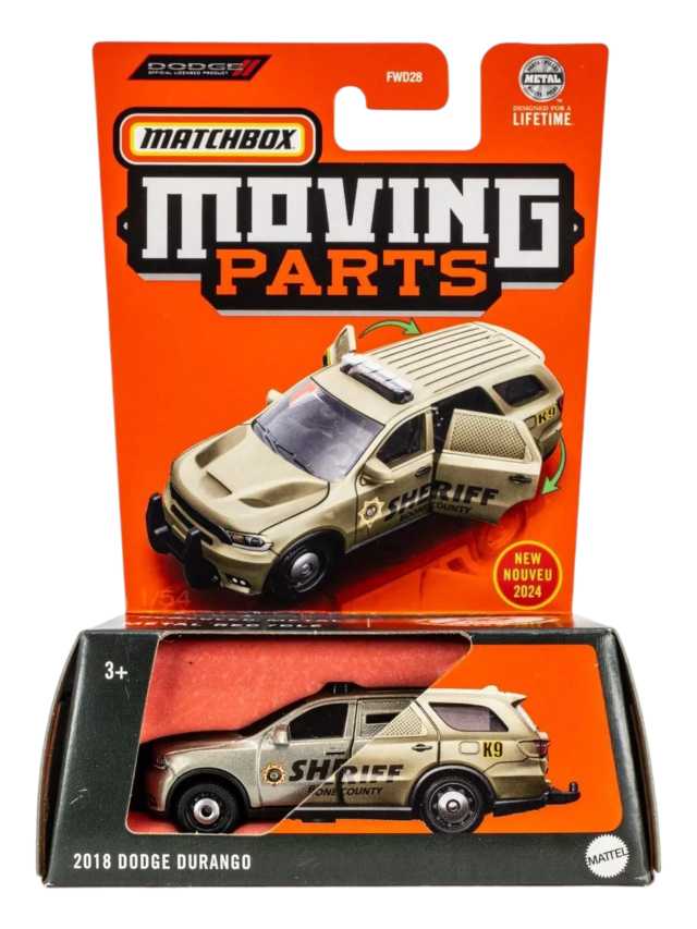 Matchbox Moving Parts 2018 Dodge Durango Premium