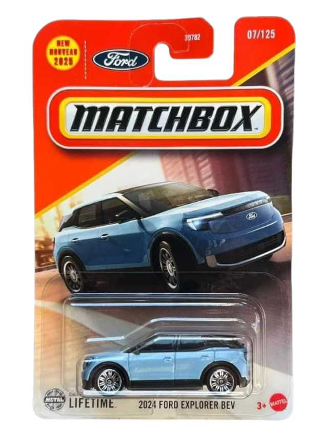 MatchBox Mainline. 2024 Ford Explorer BEV
