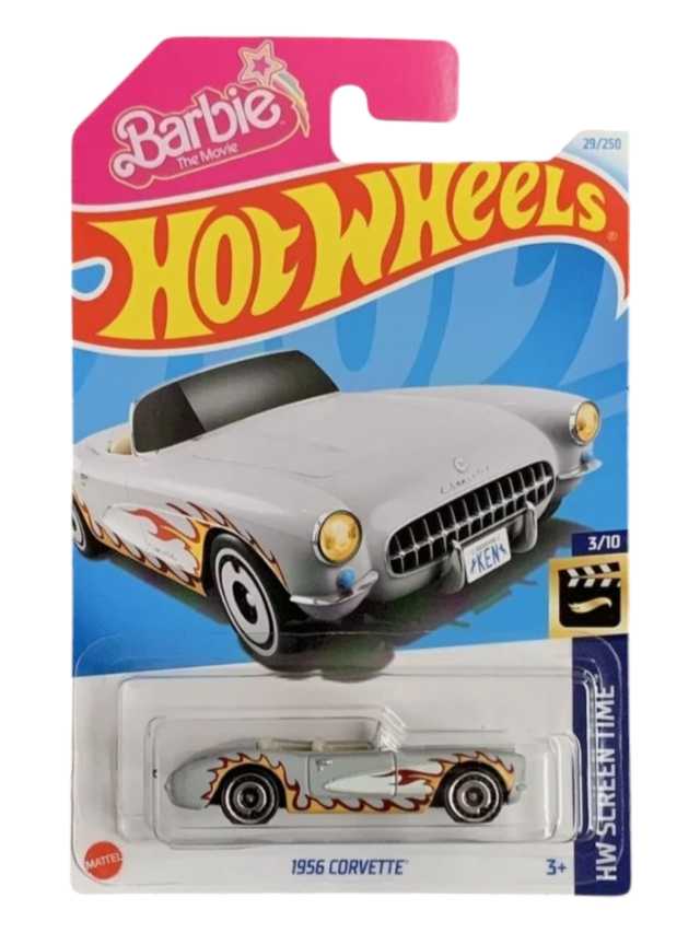 Hotwheels 1956 Corvette imported mainline 1:64 scale