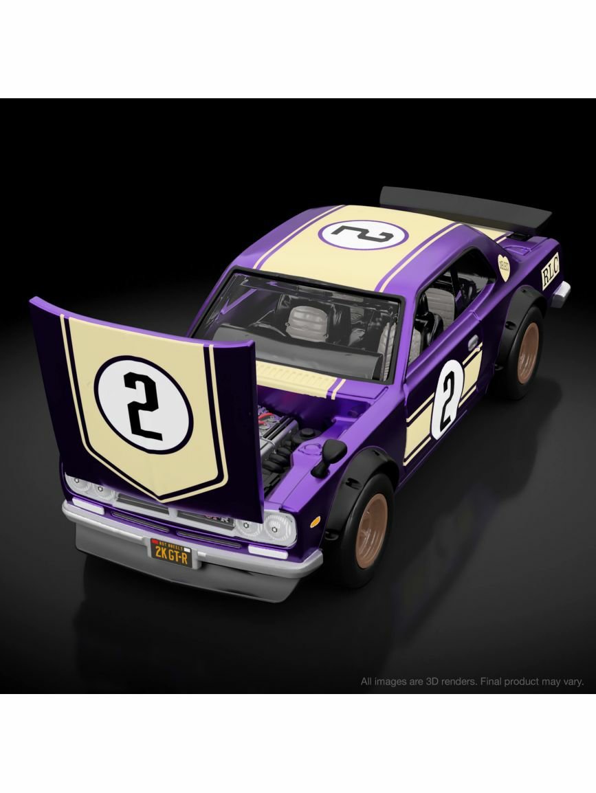 Hotwheels RLC Exclusive SELECTIONs 1972 Nissan Skyline H/T 2000GT-R 1:64 Scale ( With protector)