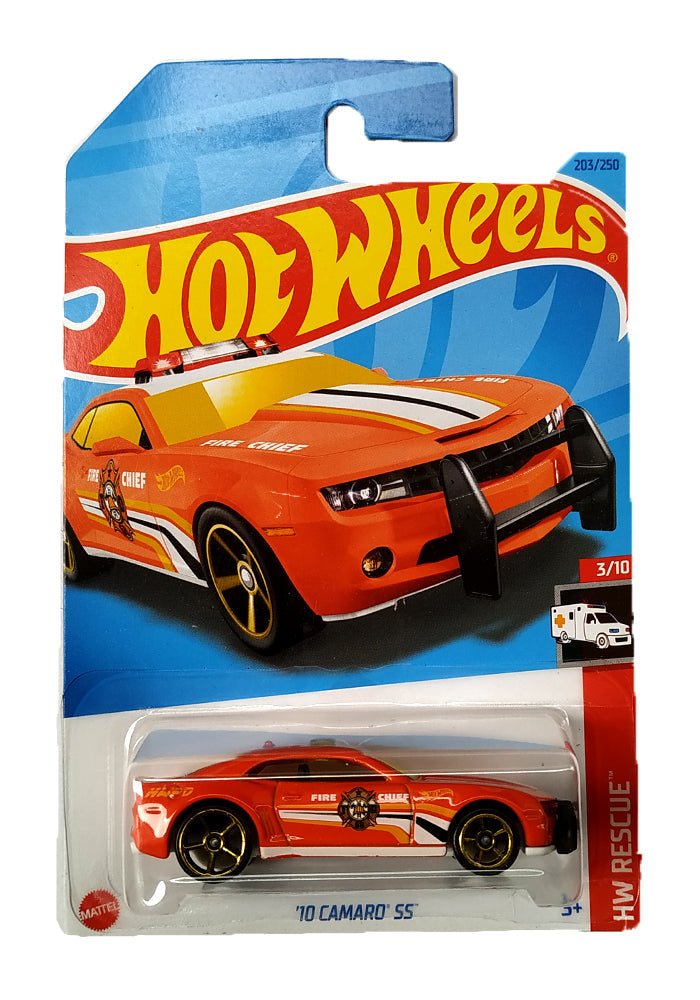 INDIAN CARD Hot Wheels '10 Camaro SS - Orange - 2023 Card
