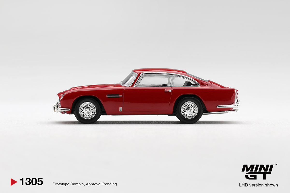 Mini GT-1305 Aston Martin DB5 Fiesta Red 1:64 Scale