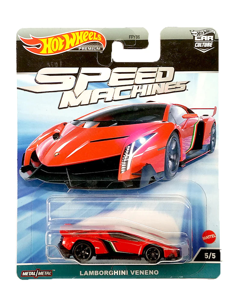 HotWheels Speed Machines Lamborghini Veneno Imported Premium 1:64 Scale