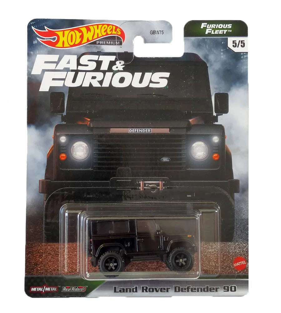 EXCLUSIVES HotWheels Furious Fleet Land Rover Defender 90