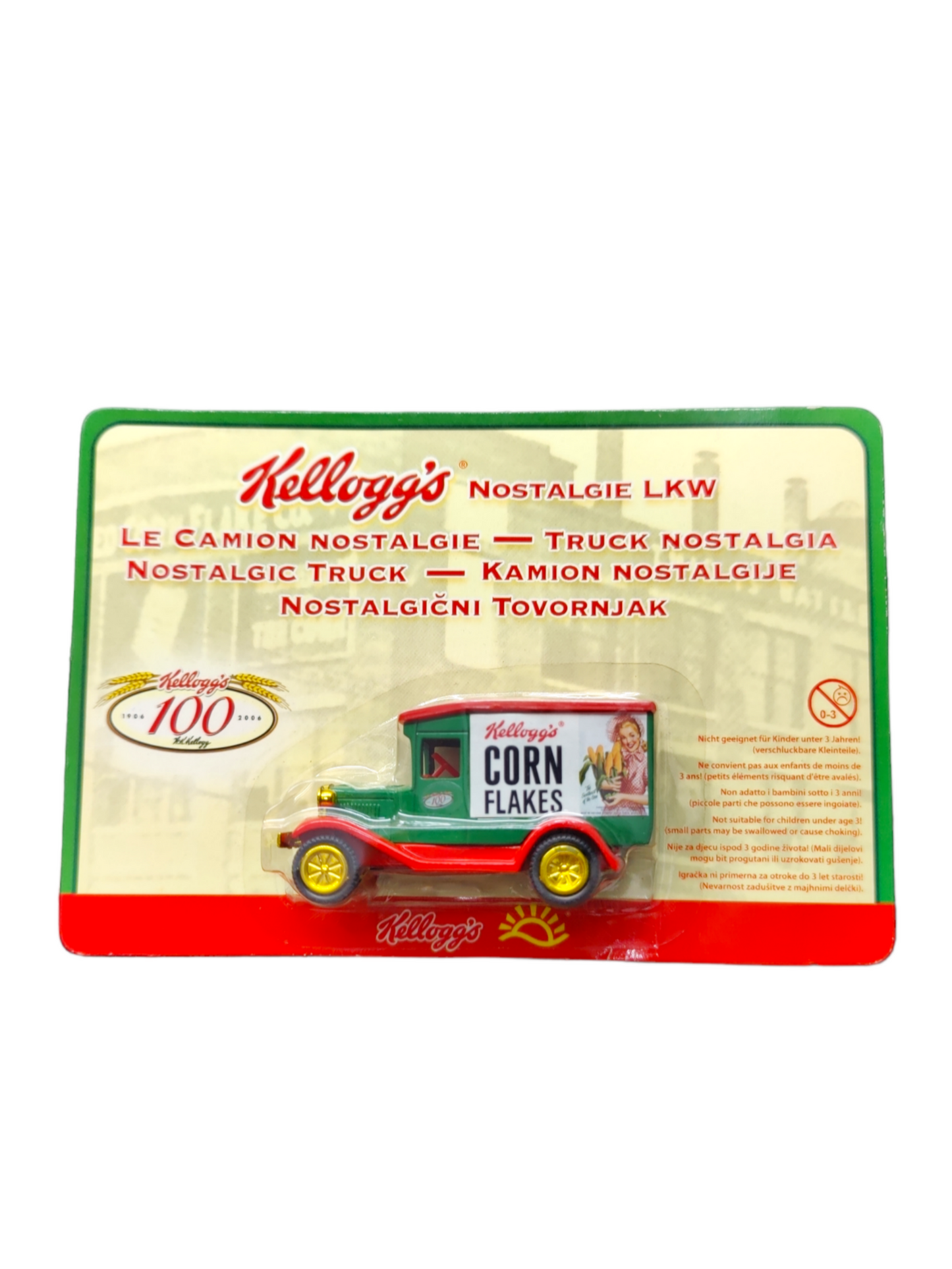EXCLUISVE Kellogg's Corn Flakes Nostalgie LKW