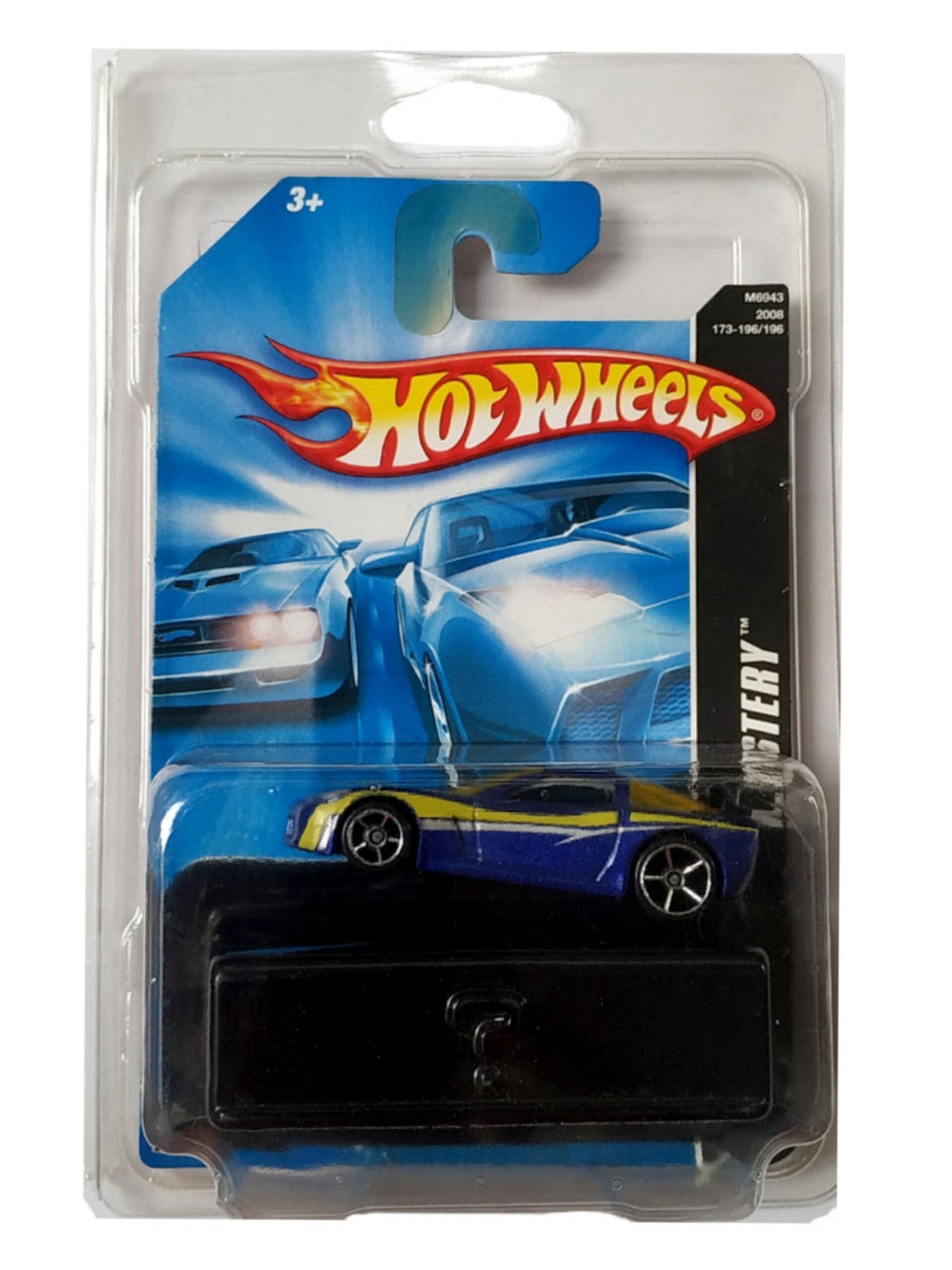 Exclusive Hot Wheels Mystery Car OPENED with Original Card and Blister - Corvette - Purple