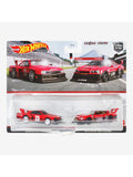 Hotwheels Premium Car Culture- Nissan Skylines silhouette lb super silhouette nissan skyline team transport 1:64 Scale