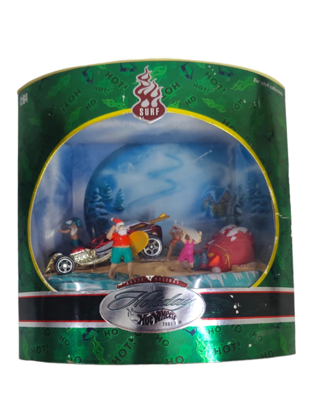 Hotwheels Exclusive Surf Holiday Santa Holiday