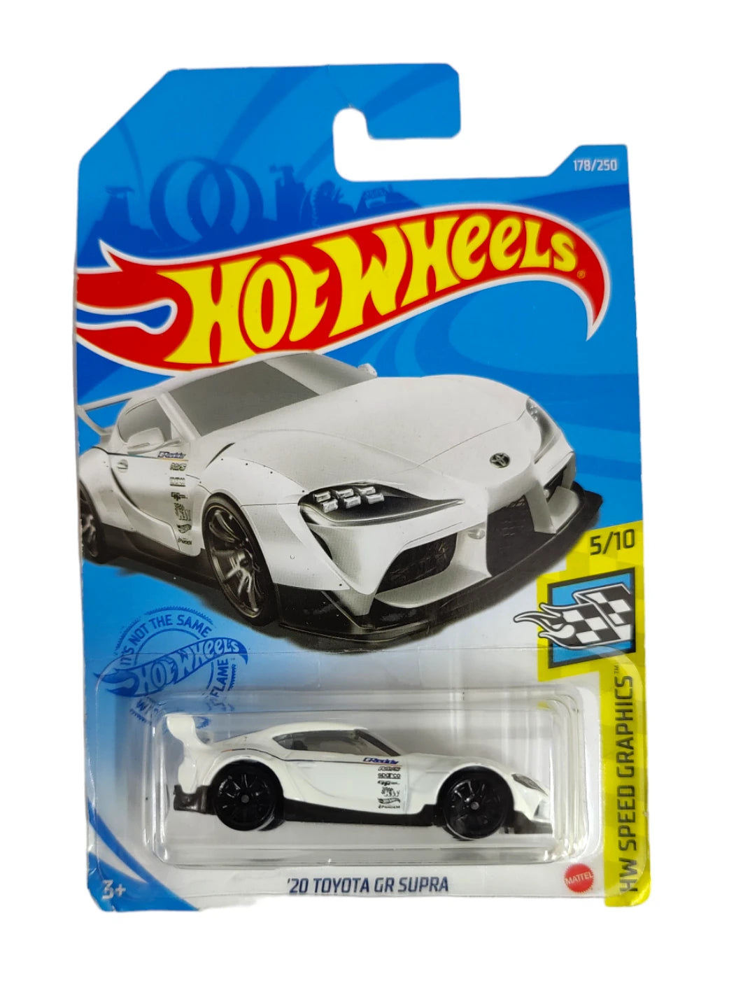 Hot Wheels '20 Toyota GR Supra silver – Collector's Edition
