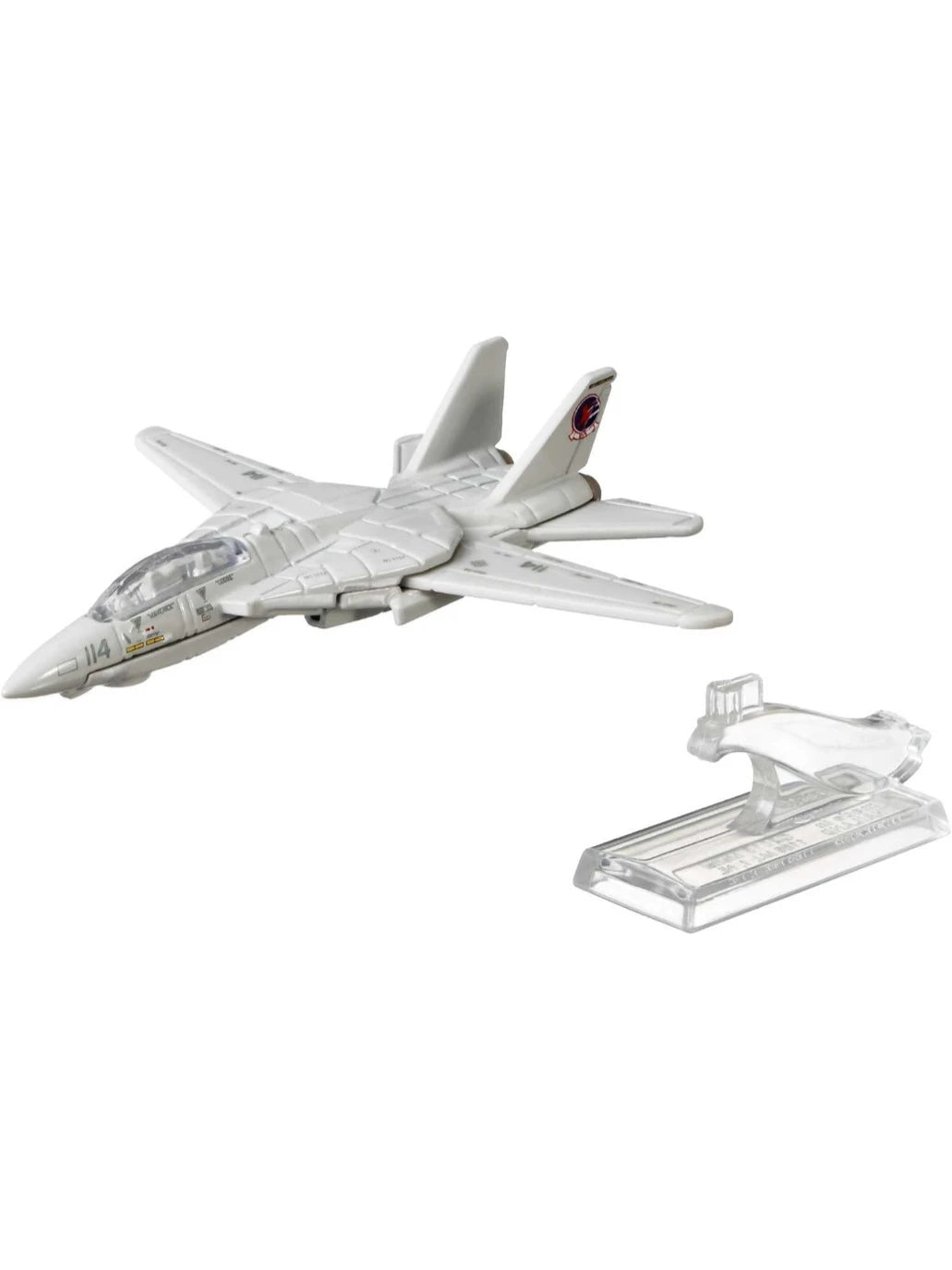 Hotwheels Top Gun Grumman F-14 Tomcat imported premium 2:64 scale