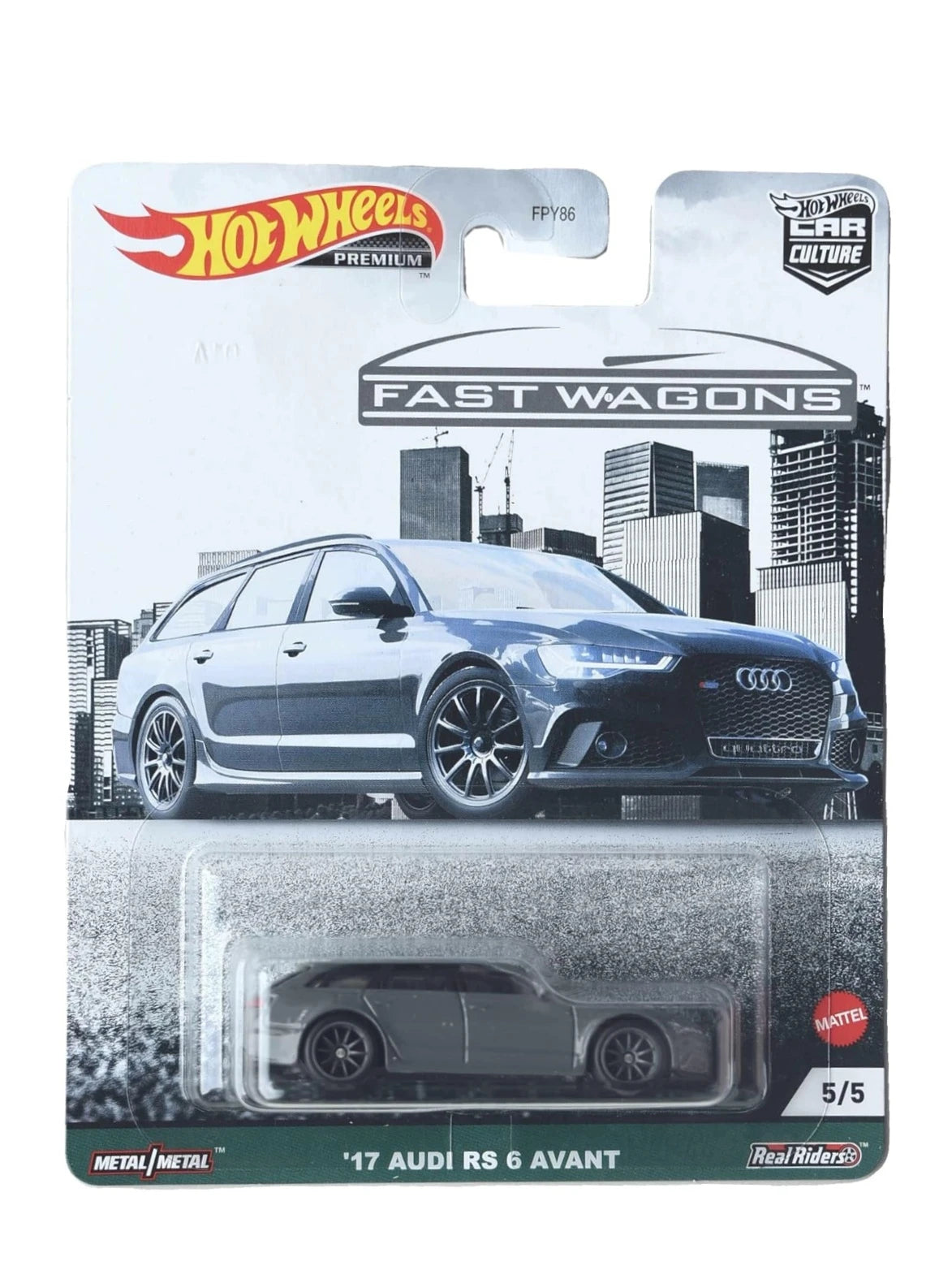 Hot Wheels Fast Wagons '17 Audi RS6 Avant– Buy Now